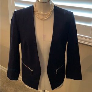 Express Navy Blue Spring Jacket.